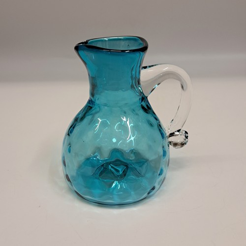 DB-776 MINI PITCHER ICE BLUE 3x2x2 $42 at Hunter Wolff Gallery